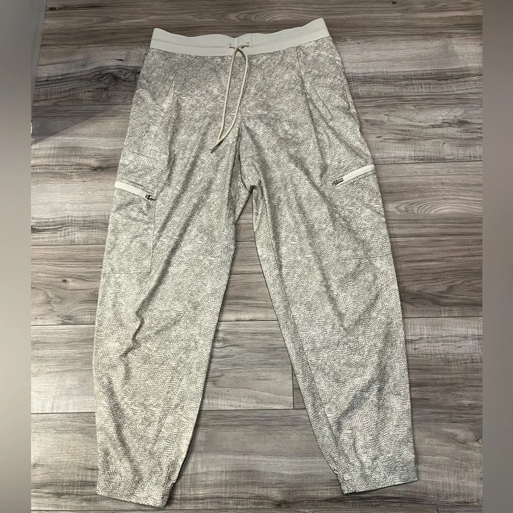 Athleta Gray Track Pants soft - Picture 2 of 11